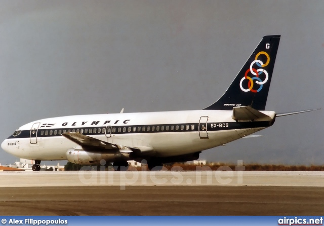 SX-BCG, Boeing 737-200Adv, Olympic Airways