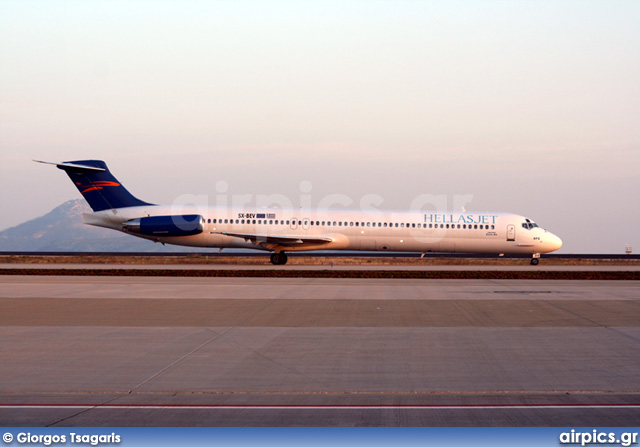 SX-BEV, McDonnell Douglas MD-83, Hellas Jet