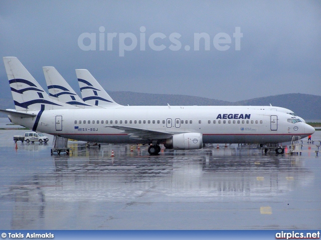 SX-BGJ, Boeing 737-400, Aegean Airlines