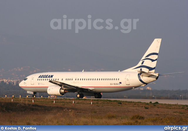 SX-BGN, Boeing 737-400, Aegean Airlines