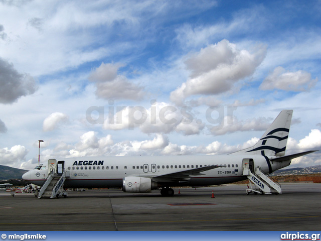 SX-BGR, Boeing 737-400, Aegean Airlines
