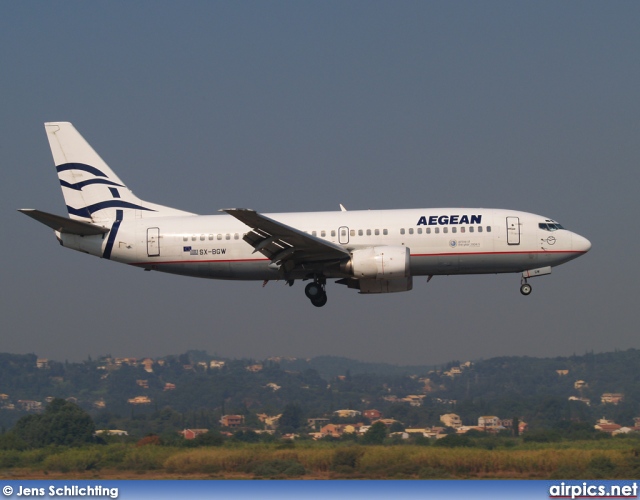 SX-BGW, Boeing 737-300, Aegean Airlines