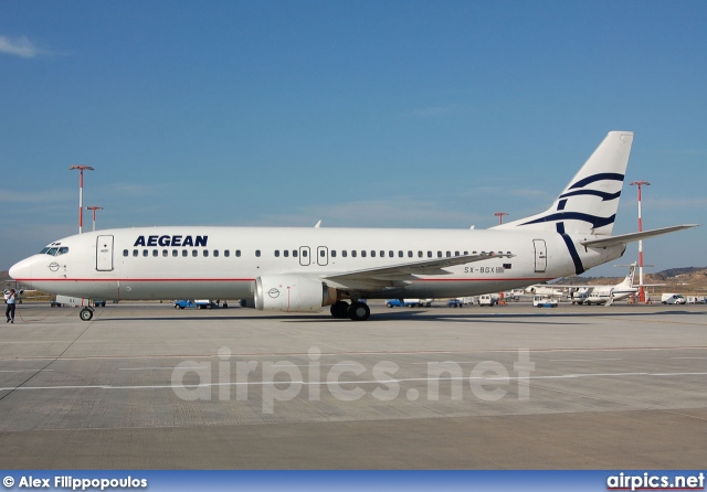 SX-BGX, Boeing 737-400, Aegean Airlines