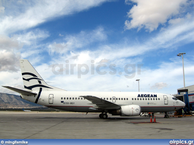 SX-BGY, Boeing 737-300, Aegean Airlines