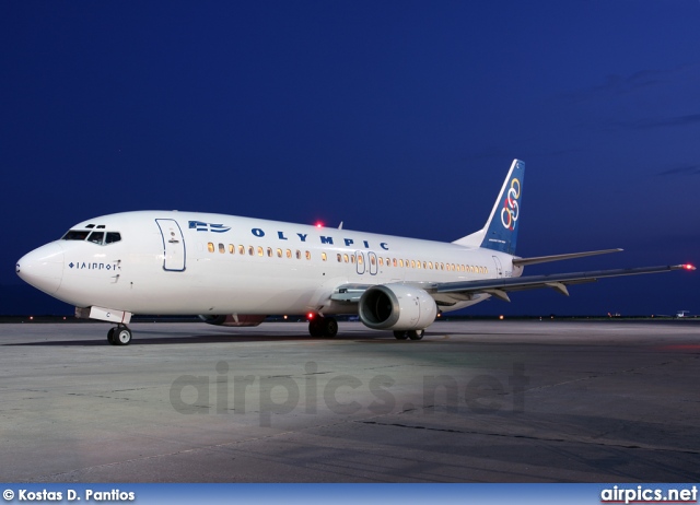 SX-BKC, Boeing 737-400, Olympic Airlines