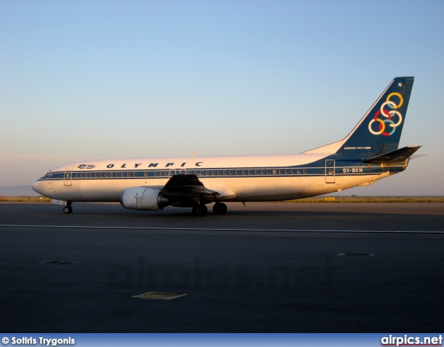 SX-BKN, Boeing 737-400, Olympic Airlines