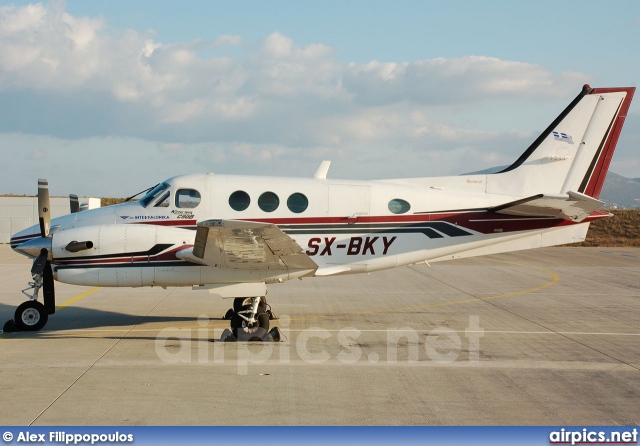 SX-BKY, Beechcraft C90B King Air, Intersalonika