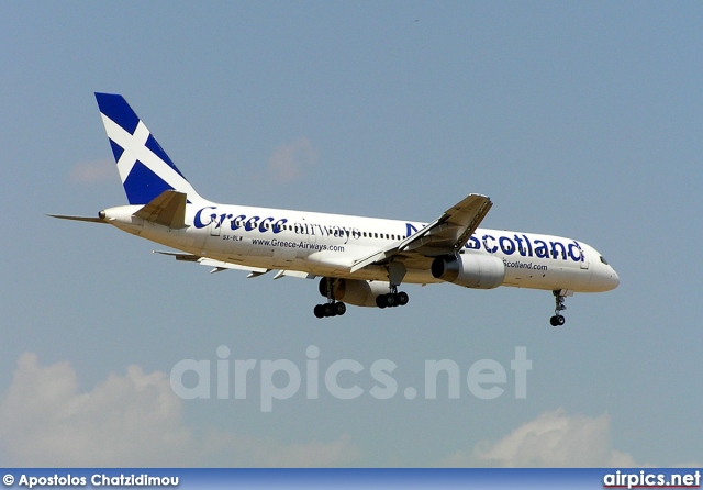 SX-BLW, Boeing 757-200, Greece Airways (Air Scotland)