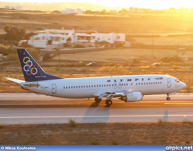 SX-BMC, Boeing 737-400, Olympic Airlines