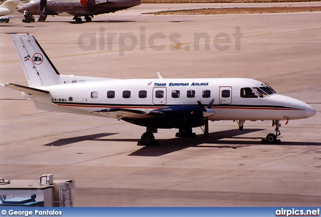 SX-BNL, Embraer EMB-110P2 Bandeirante, TEA - Trans European Airways (Greece)