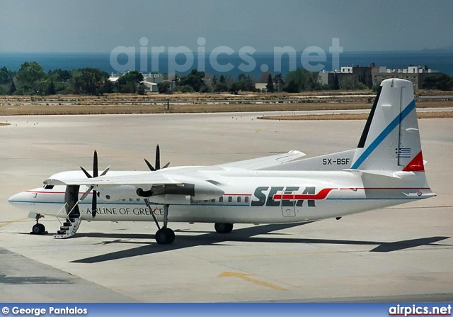 SX-BSF, Fokker 50, South East European Airlines - SEEA