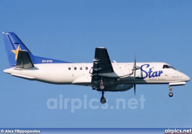 SX-BTD, Saab 340-B, Hellenic Star Airways