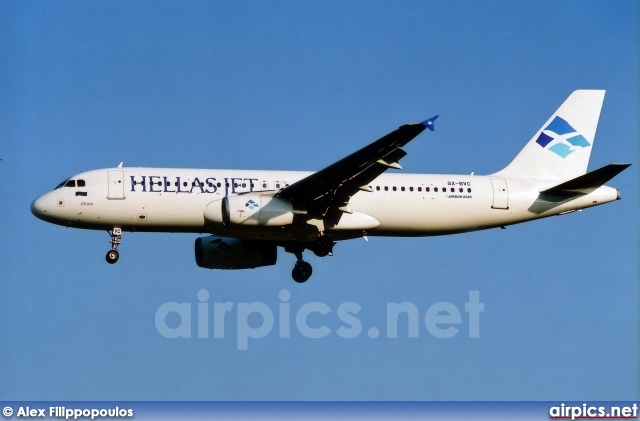 SX-BVC, Airbus A320-200, Hellas Jet