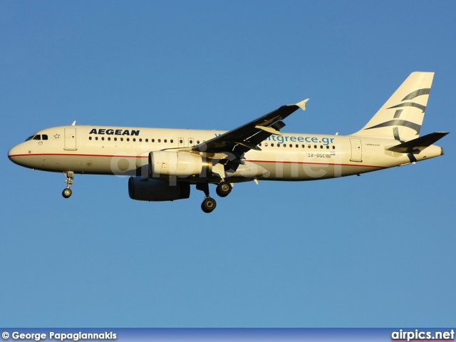 SX-DGC, Airbus A320-200, Aegean Airlines