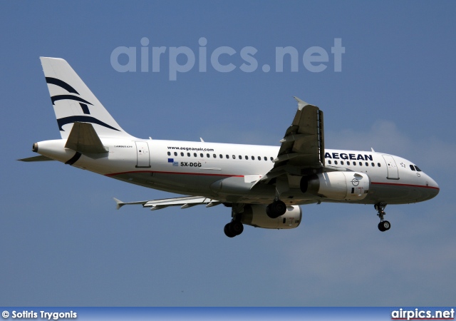 SX-DGG, Airbus A319-100, Aegean Airlines