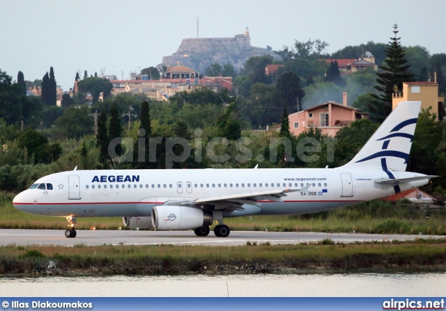 SX-DGK, Airbus A320-200, Aegean Airlines