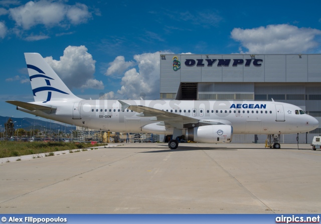 SX-DGW, Airbus A320-200, Aegean Airlines