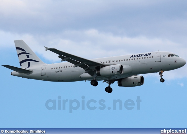 SX-DGW, Airbus A320-200, Aegean Airlines