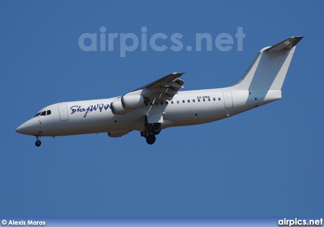 SX-DMA, British Aerospace Avro RJ100, Sky Wings