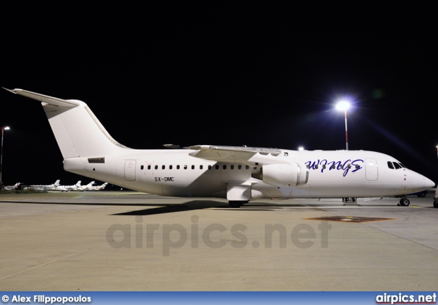 SX-DMC, British Aerospace Avro RJ100, Sky Wings
