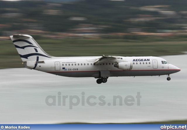 SX-DVB, British Aerospace Avro RJ100, Aegean Airlines