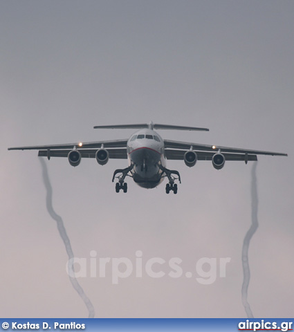 SX-DVB, British Aerospace Avro RJ100, Aegean Airlines