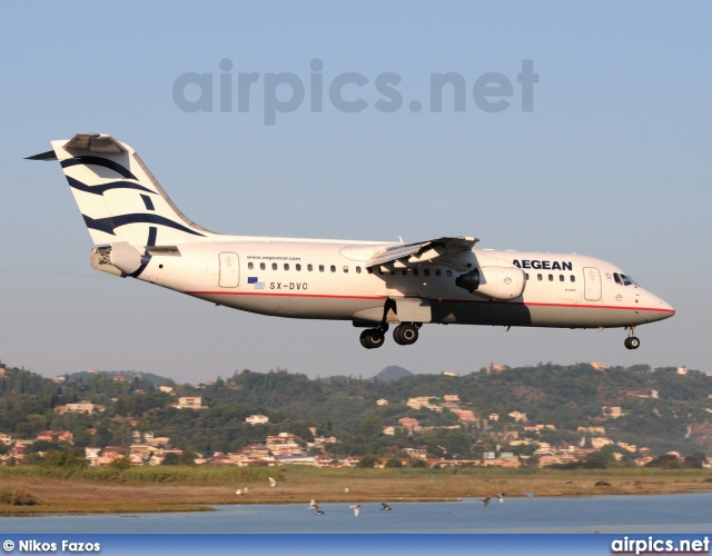 SX-DVC, British Aerospace Avro RJ100, Aegean Airlines