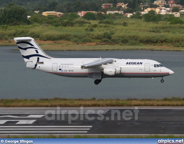 SX-DVD, British Aerospace Avro RJ100, Aegean Airlines