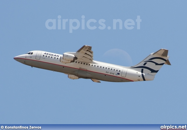 SX-DVE, British Aerospace Avro RJ100, Aegean Airlines