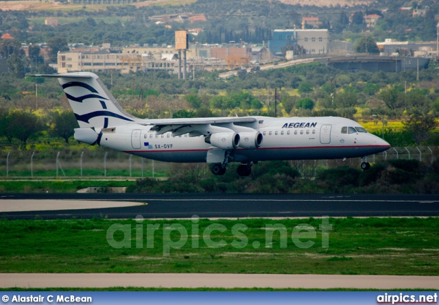 SX-DVF, British Aerospace Avro RJ100, Aegean Airlines