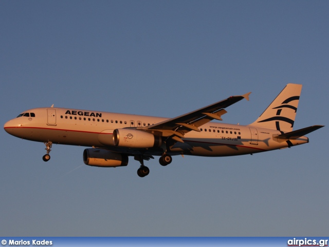 SX-DVJ, Airbus A320-200, Aegean Airlines