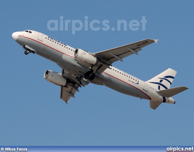 SX-DVK, Airbus A320-200, Aegean Airlines