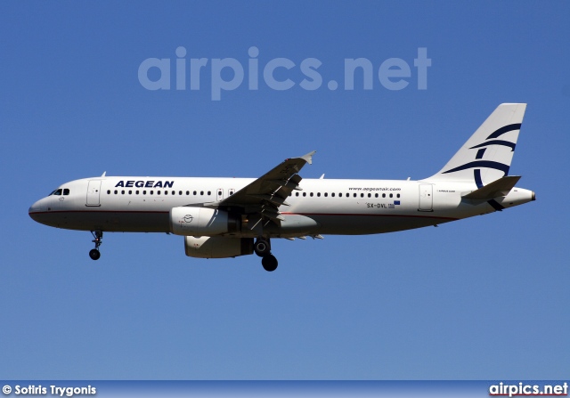 SX-DVL, Airbus A320-200, Aegean Airlines