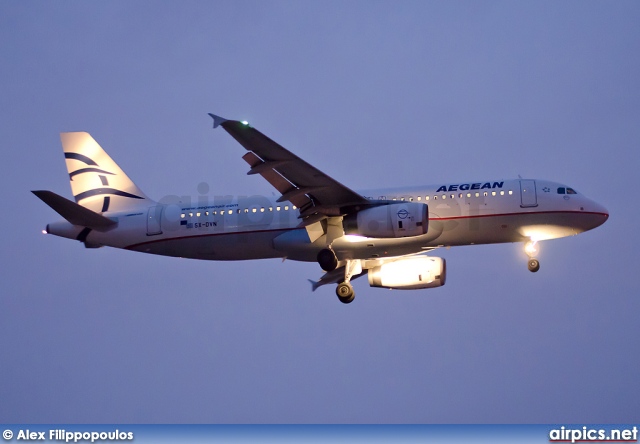 SX-DVN, Airbus A320-200, Aegean Airlines