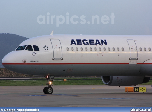SX-DVO, Airbus A321-200, Aegean Airlines