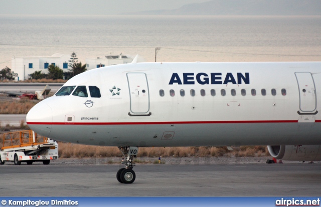 SX-DVO, Airbus A321-200, Aegean Airlines