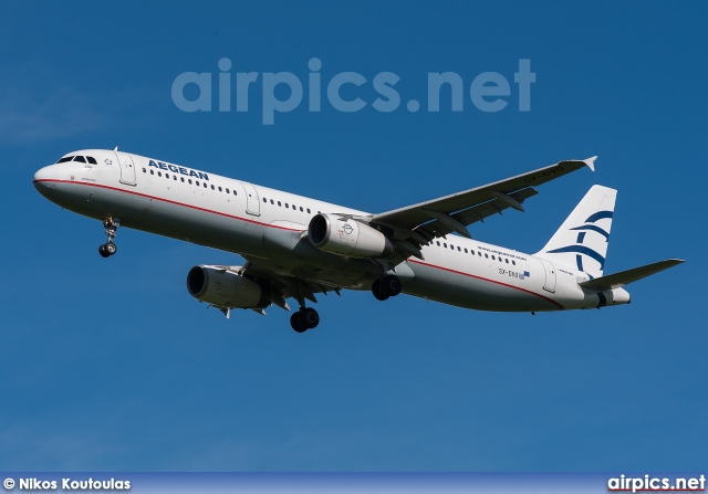 SX-DVO, Airbus A321-200, Aegean Airlines