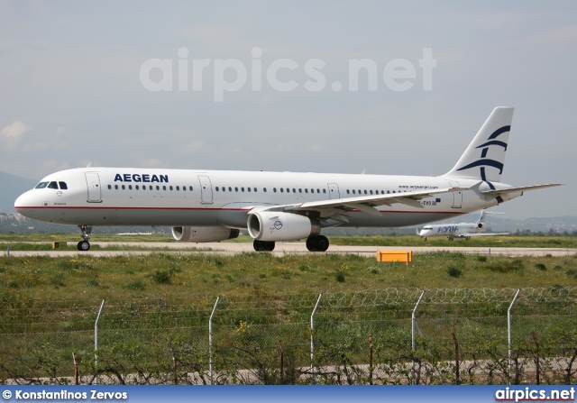 SX-DVO, Airbus A321-200, Aegean Airlines