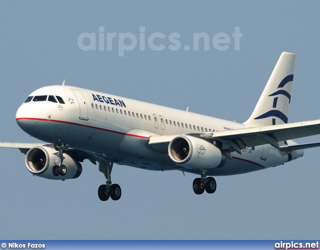 SX-DVT, Airbus A320-200, Aegean Airlines