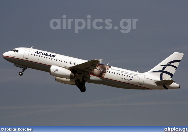 SX-DVU, Airbus A320-200, Aegean Airlines