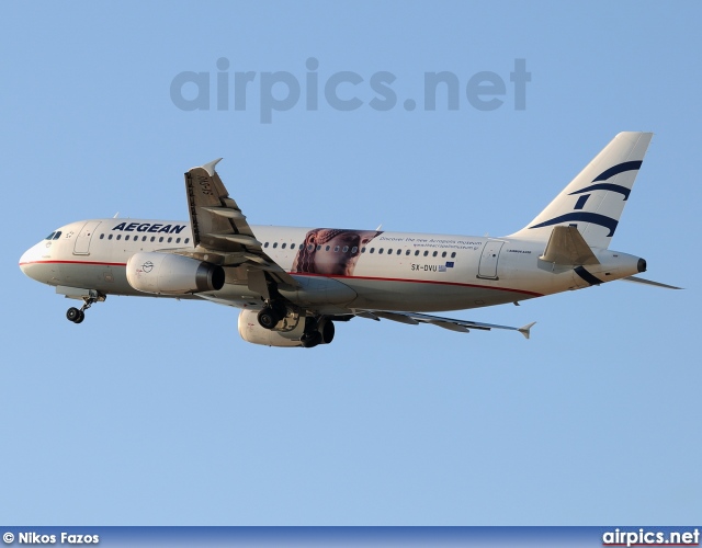 SX-DVU, Airbus A320-200, Aegean Airlines