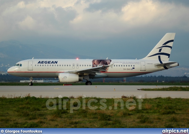 SX-DVV, Airbus A320-200, Aegean Airlines