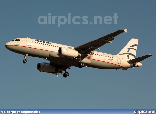 SX-DVV, Airbus A320-200, Aegean Airlines