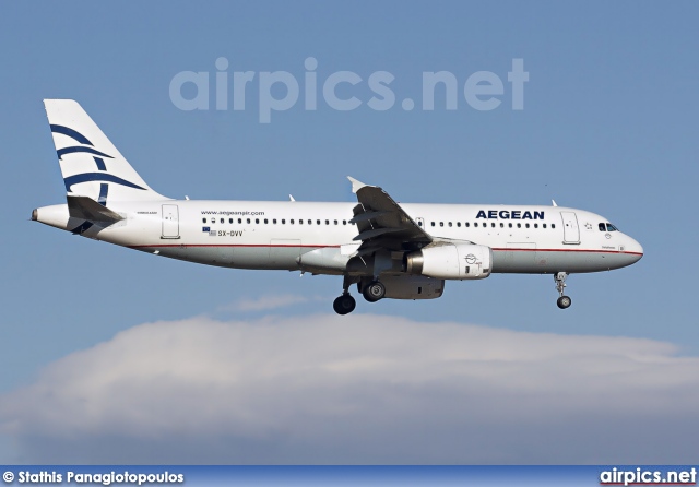 SX-DVV, Airbus A320-200, Aegean Airlines