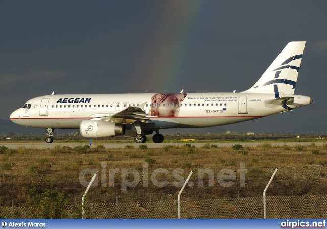 SX-DVV, Airbus A320-200, Aegean Airlines