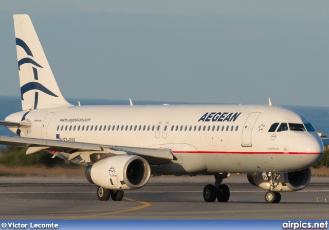 SX-DVV, Airbus A320-200, Aegean Airlines