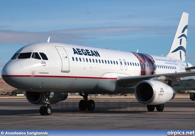 SX-DVV, Airbus A320-200, Aegean Airlines