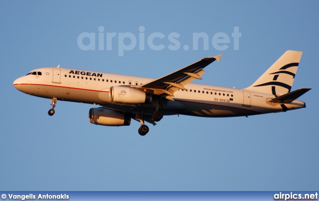 SX-DVX, Airbus A320-200, Aegean Airlines