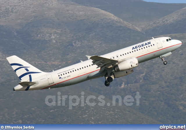 SX-DVX, Airbus A320-200, Aegean Airlines