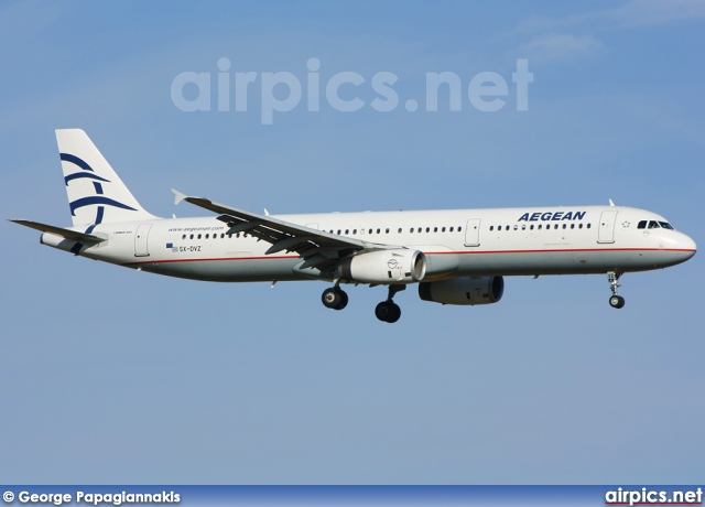 SX-DVZ, Airbus A321-200, Aegean Airlines